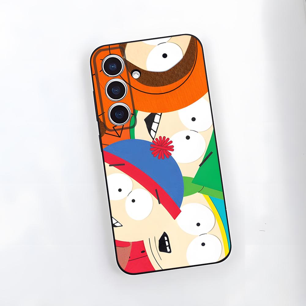

South Park Cute Cartoon Phone Case For Samsung A25 A13 A33 5G A54 A36 A35 A56 A52 A14 Shockproof Soft Cover Samsung A56