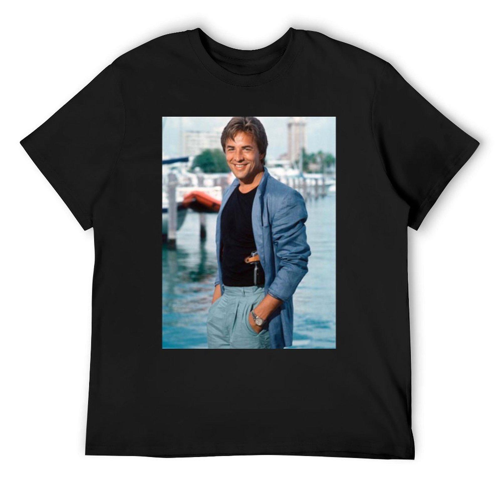 

Don johnson Miami Vice Clas T-Shirt tshirts personalised customs design your own clothes for a boy tee shirts for men 4XL