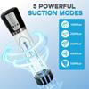 Electric Male Penis Pump Vacuum Pumps Masturbator Penile Enlargement Enhance Erection 2 In 1 Cock Trainer Adult Sex Toys 18+