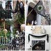 Horror Halloween Decor,2m Black Creepy Gauze Cloth,Spider Webs,Black Gothic Goth Home Decor,Scary House Decorations
