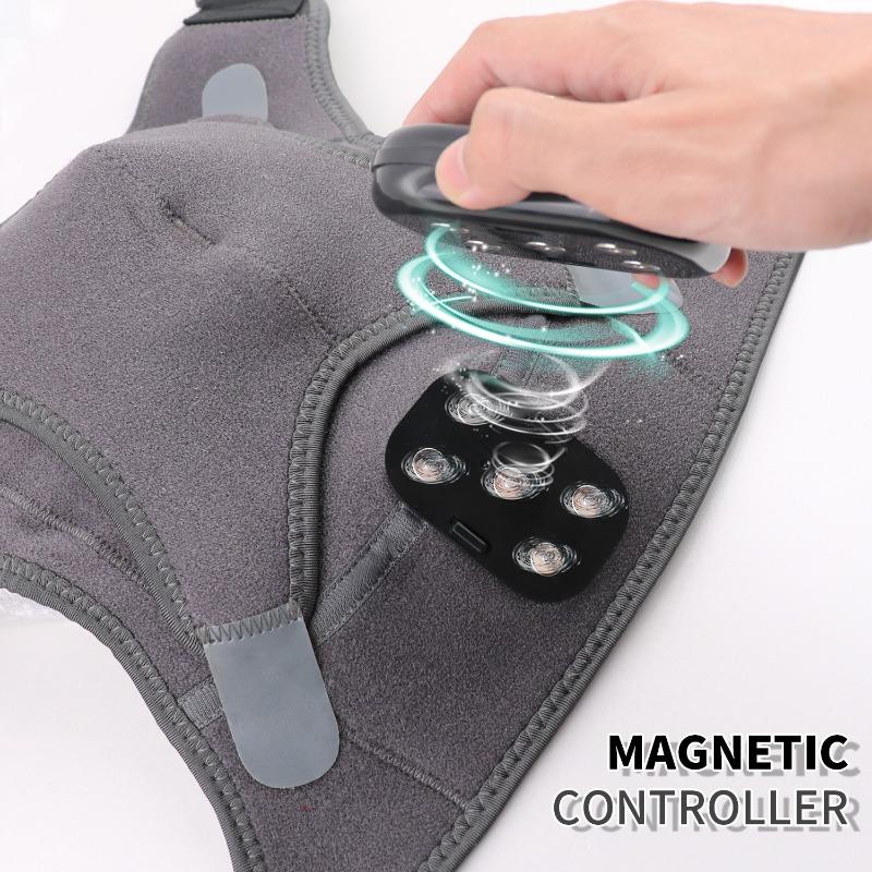 Electric Heating Massage Shoulder Pads Joint Shoulder Pads Vibration Hot Compress Red Light Physiotherapy Warm Sleep Shoulder Pads