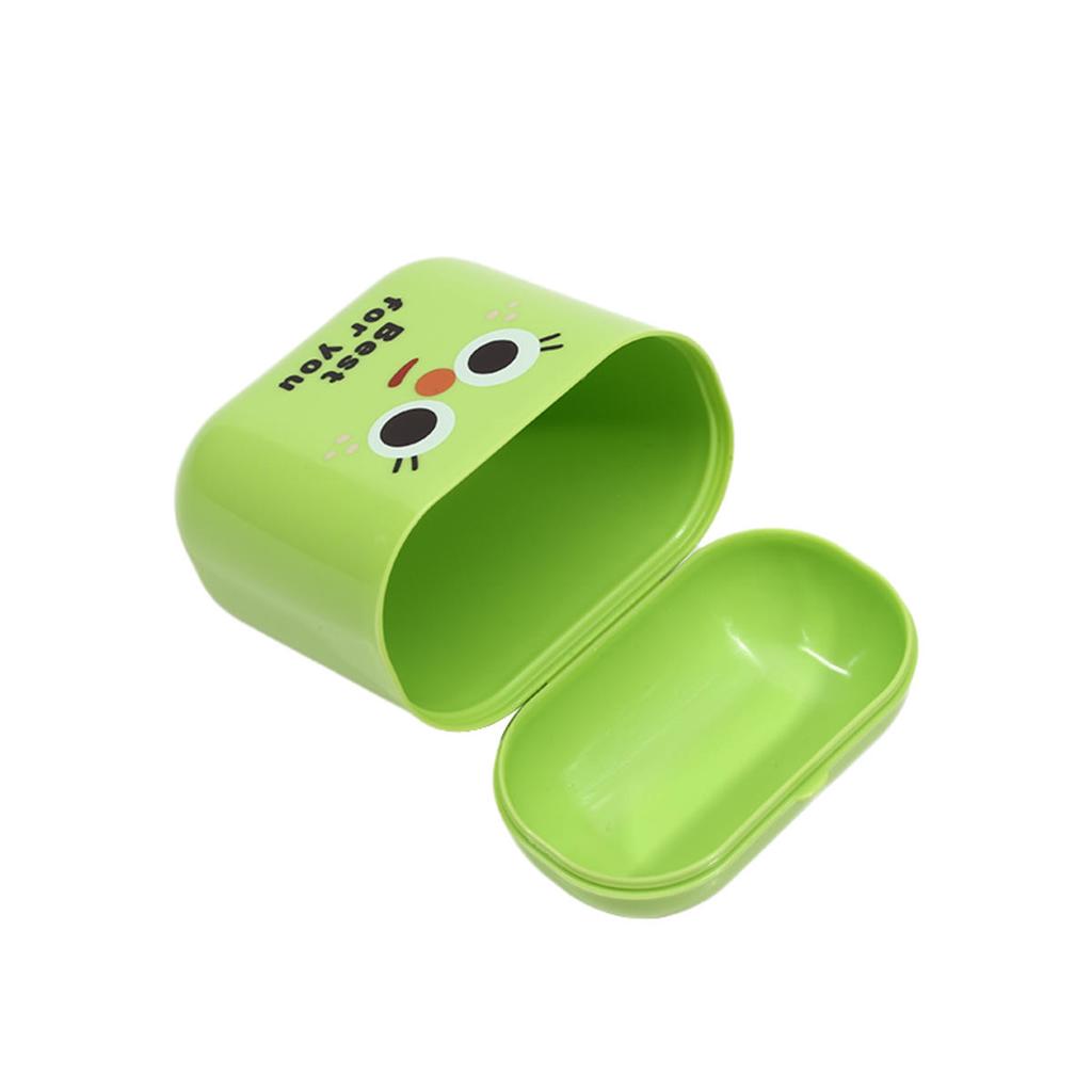 Compact Portable Travel Data Cable Storage Box Multifunctional Cute Mini Cotton Swabs Dispenser Lipstick Organizer Case