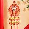 Red New Year Hanging Ornaments Paper Chinese Lucky Ornament Spring Festival Door Decoration  Home