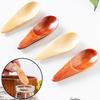 Wood Mini Creative Tea Spoon Short Handled Condiment Scoop Flatware Coffee Tea Small Sugar Spoon Coffee Spoon Kitchen Gadgets