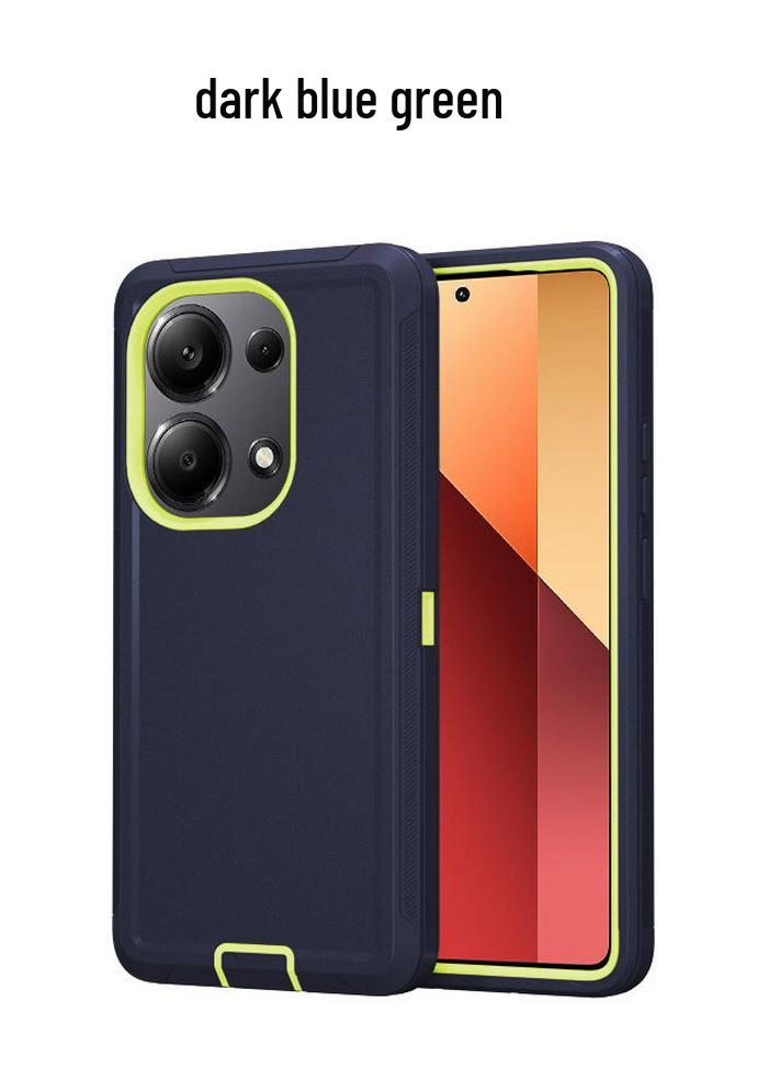 Redmi Note 13 Pro & POCO M6 Pro Anti-Drop Full-Coverage Protective Phone Case