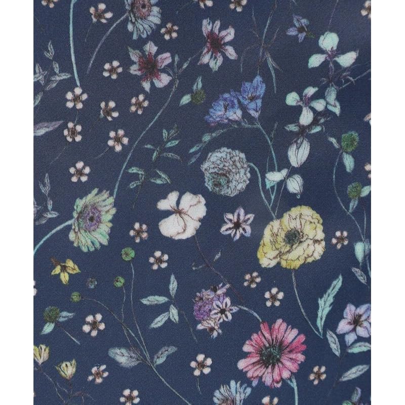 [ afternoon tea living ] AfternoonTea LIVING tote bag JL16 Square mini tote bag/Liberty print navy