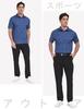 MoFiz Men's Short Sleeve Polo Shirt, Golf Shirt, Plus Sizes, Stylish Casual T-Shirt with Turndown Collar, Soft, Moisture-Wicking, Quick-Drying, Breath