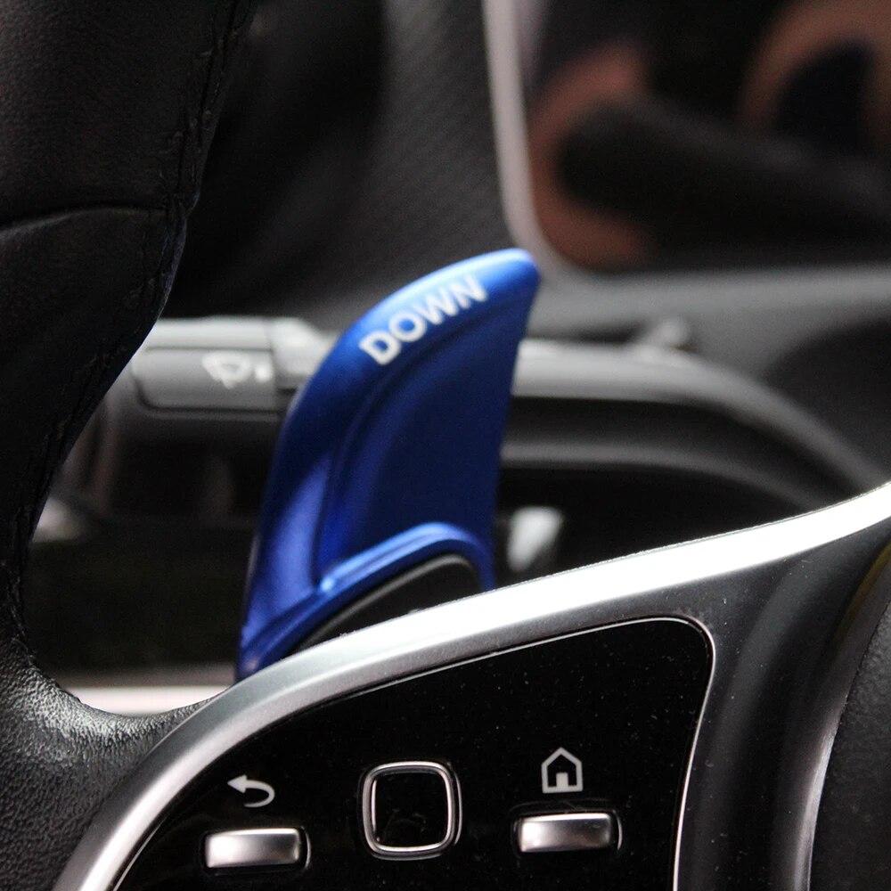Per Mercedes Benz A B C E GLE Auto Volante Leve del Cambio Estese in Lega di Alluminio Leva del Cambio a Paletta Accessorio Auto