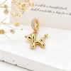 NEW Gold Plated Charm Beads & Pendants Set for European Bracelets Women Fashion Zircon Starfish Axolotl Cross Charms DIY Jewelry