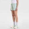 SAUCONY Solid Color Breathable Sports Shorts Women Shorts Teal SC1239092-3