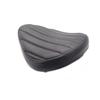 JPMODAO Motorcycle Seat Rich Choice Black Leather Solo Seat with Spring Bracket Kit for Sportster XL1200 883 48 Chopper Bobber Custom Cover, (Vertical