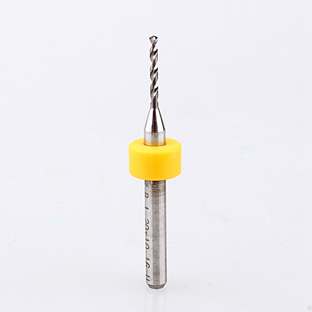 10Pcs Set Micro Mini Twist Drill Bits Set PCB Print Circuit Board Tungsten Carbide Engraving