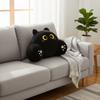 Ergonomic Chair Seat Backrest Cushion Thickened Throw Pillow Cat Shape Waist Pillow  Sofa
