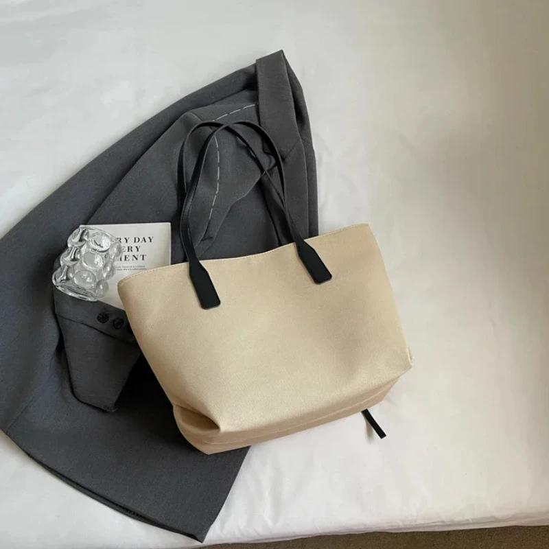 Duża pojemność kobieca torba swobodna torba na ramię uniwersalna wisząca elegancka nowa