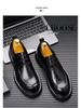Men's Top Grain Cowhide Leather Formal Derby Shoes - Breathable, Thick Sole, Perfect for Business, Work, and Weddings