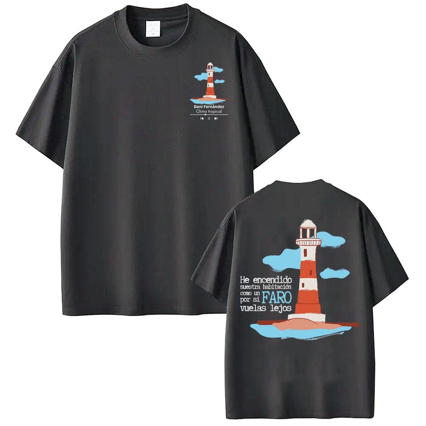 Rapper Dani Fernandez Fashion Graphics Tees Men Women Oversized Tshirts Summer Cotton Casual Vintage High Quality Tshirts Top