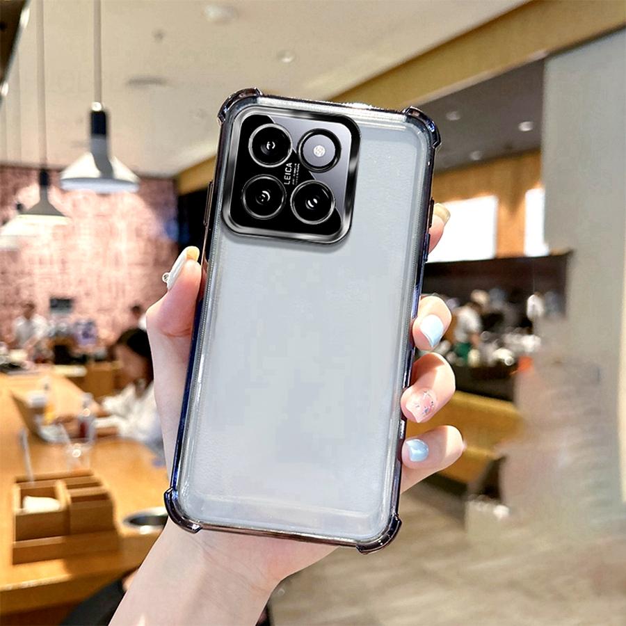 Airbag Shookproof Lens Case For Honor X6C X7D X9D Huawei Nova 14 Pro Plating Silicone Back Clear Cover