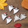 Playful Halloween Ghost Earrings - Festive European & American Girly Style