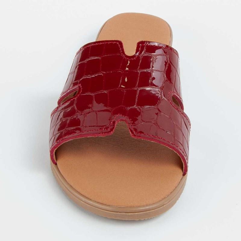 Women's Leather Sandal. Purapiel Hacca3 102715