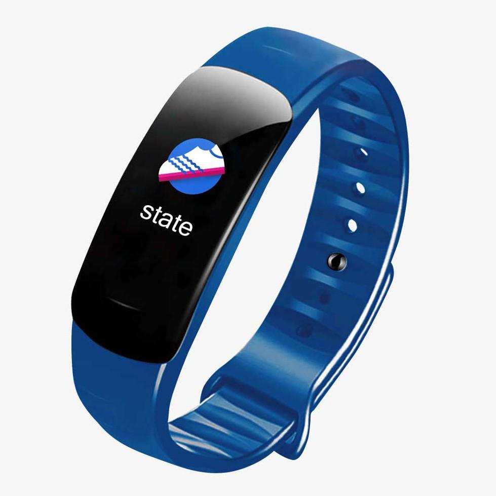 Smart Bracelet C1Plus: Color Screen, Waterproof, Long Battery Life, Pedometer, Heart Rate, Blood Pressure, Blood Oxygen, Bluetooth.