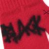 BLACKBLOND BBD Graffiti Logo Ripped Hand Warmer Gloves (Red)