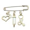 Medical Staff Multi-accessory Brooch: Nurse & Doctor Pin for Clothing