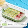 Press-type Silicone Ice Tray Mold Household Small Freezing Ice Cube Mold Easy Release Ice Cube Tray