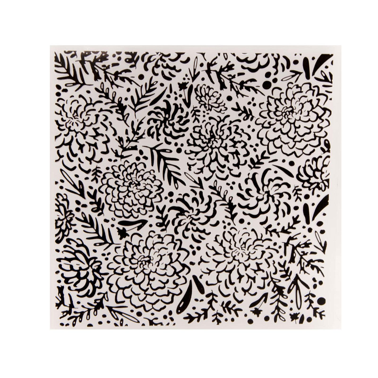 

Пластиковый эмбоссинг-папка Шаблон цветка для DIY Скрапбукинга Крафт Фотоальбом Изготовление открыток Штамп Трафарет Печать Зажим B