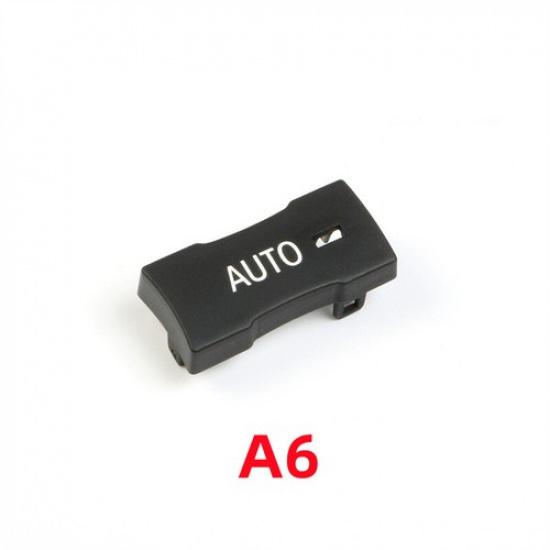 1pcs Black ABS Car Front AC Control Switch Button Trim For BMW 5 E60 E61 2003-10