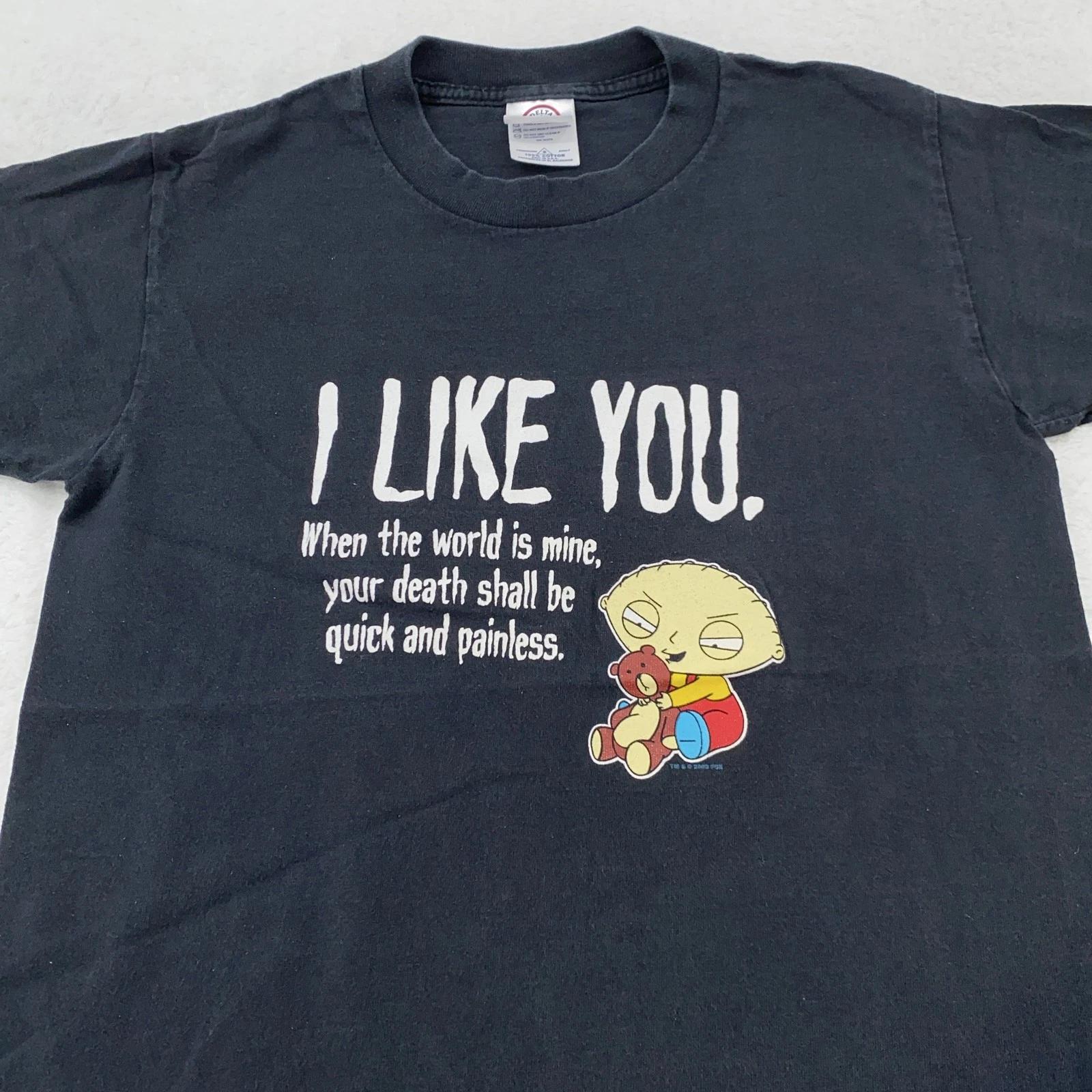 

Vintage Family Guy Stewie Shirt Mens XS Cartoon TV Comedy Humor 2000s Tee 4XL
