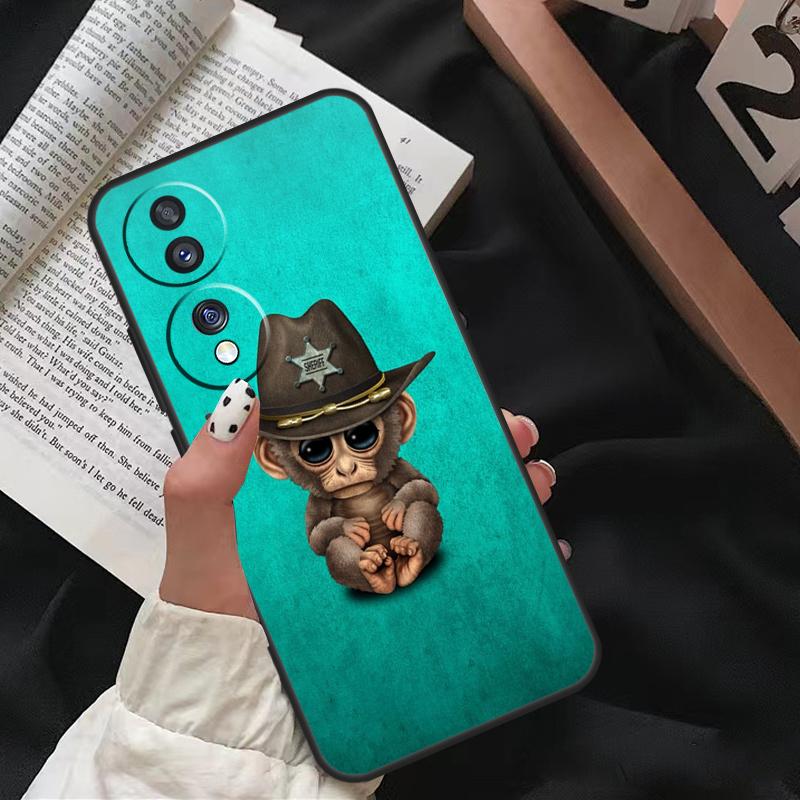 Monkey Gorilla Ape Baby For Honor Magic 7 Lite 6 8 Pro Case For Honor 200 400 50 70 90 X8c X8b X9a X9b X9c X9d Win RT