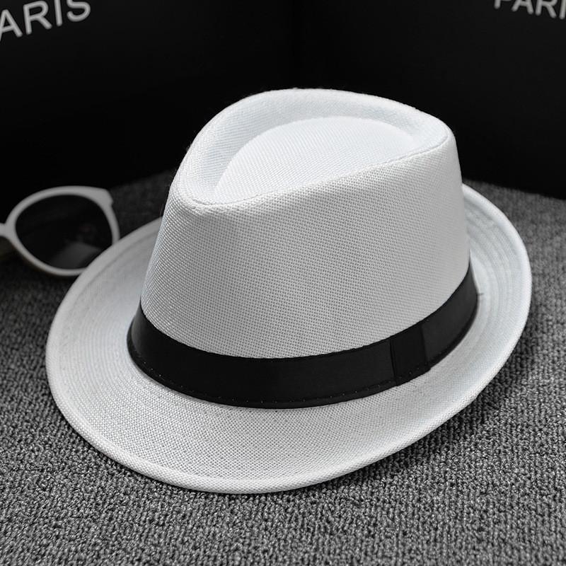 Panama Cotton Linen Sun Hat With Wide Brim For Men Women Casual Summer Accessory