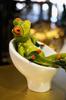Frog in an Armchair Figurine