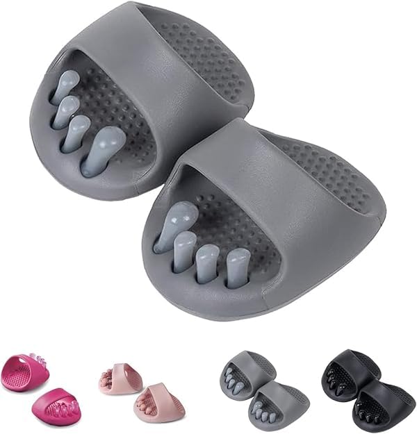 

Диетические тапочки для здоровья и просто наденьте их, балансирующие сандалии для красивых ягодиц, для стоп, для дома, подарок, японская обувь, один размер подходит, X-Jang Beauty серый