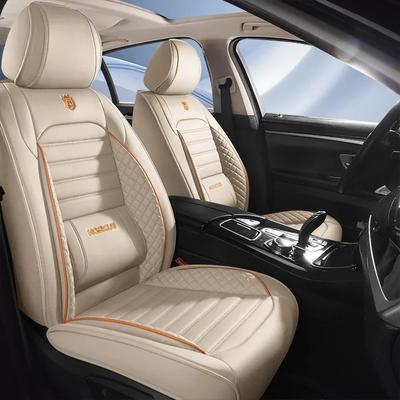 1 KS Univerzální Velikost PU Kožený Potah Autosedačky pro HYUNDAI Tucson Santa FE I30 I40 Veloster Creta Elantra Autopříslušenství