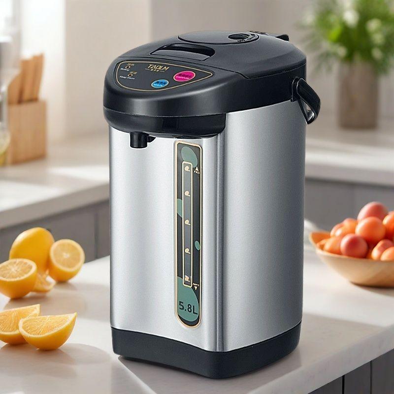 Inteligentny elektryczny podgrzewacz wody/czajnik 5,8L z ochroną przed gotowaniem na sucho i izolacją termostatyczną