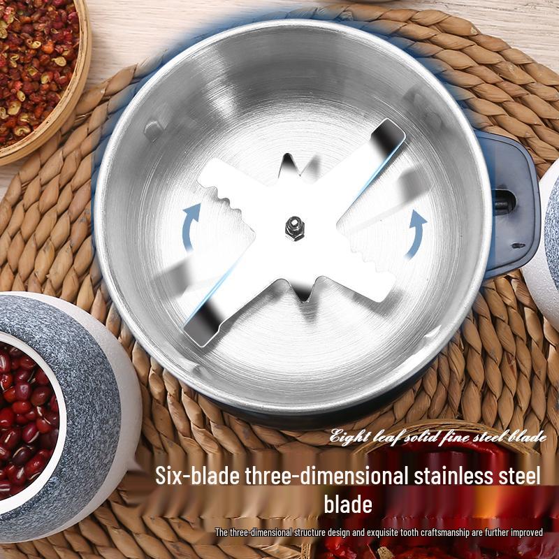Elektrische Kaffee- und Getreidemühle mit großem Fassungsvermögen