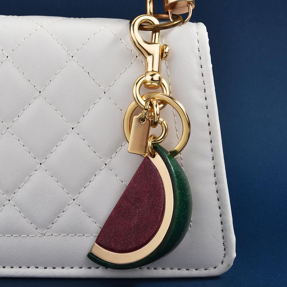 Exquisite Women's Watermelon Pendant Keychain Bag Charm