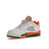 Air Jordan 5 Retro Low GS Hurricanes Kids Sneakers Grey Football-Grey Brilliant-Orange FQ1293-018