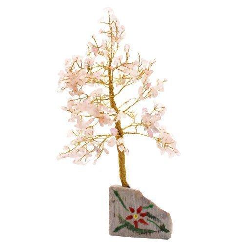 Rose Quartz Crystal Tree, 320 Gemstones
