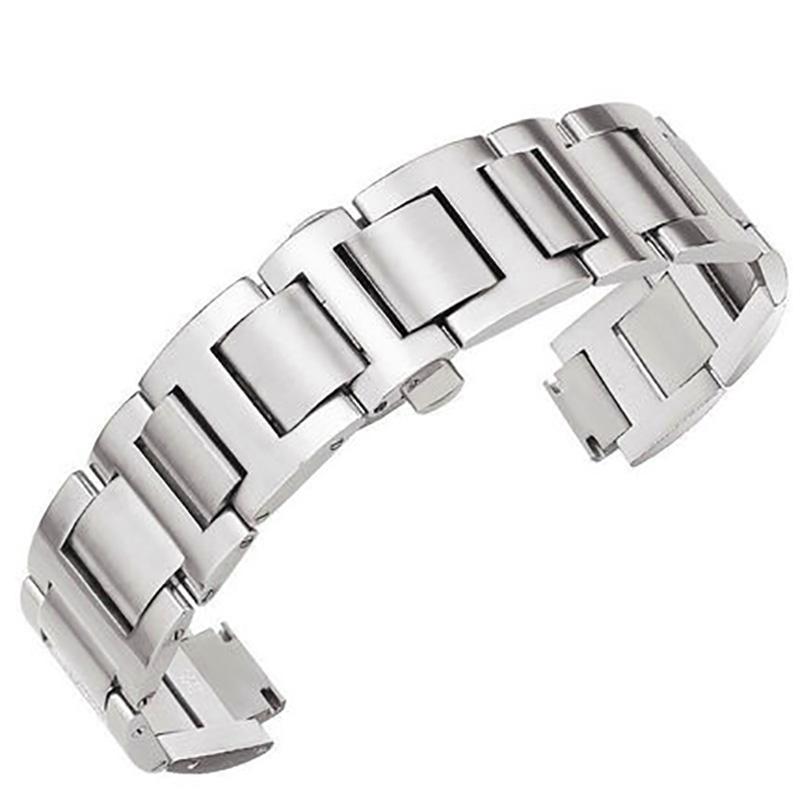 stainless steel watchband for Ballon Bleu series 20*12mm 18*11mm 14*8mm W6920046 straps women's men's bracelet
