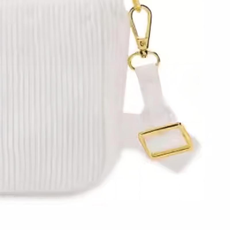 Jordan Bolsa de Ombro de Veludo Cotelê, Bolsa Transversal Regular Feminina Branco Vela Jordan FV5752-133