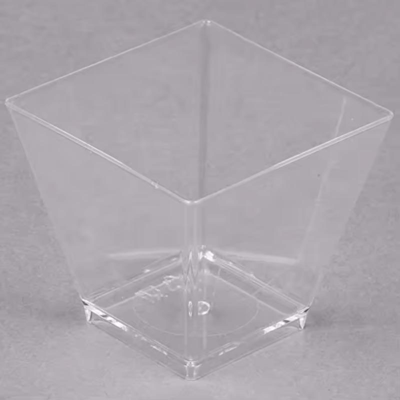 50/100 buc desert cupe rotunde Parfait cupe de unică folosință transparente Parfait cupe înghețată cupe pentru tort sufleu Jello petrecere consumabile