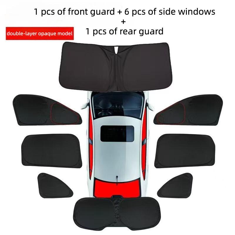 Custom Fit Sun Shade For MG4 EV Urban 2026 Car Privacy Blackout Curtain Heat Insulated UV Protection Auto Sun Visor Accessories