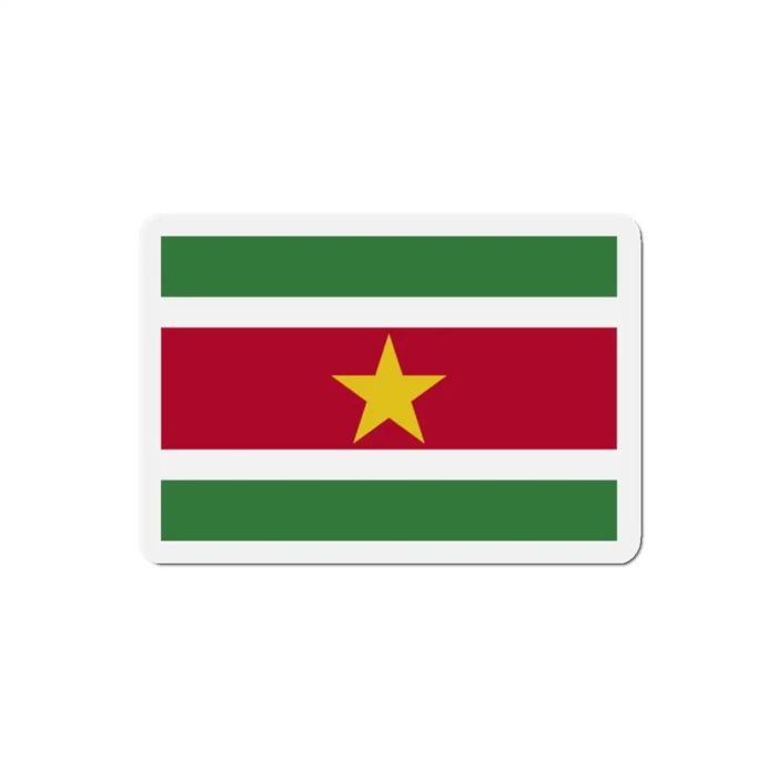 Aimant Drapeau Suriname - Multicolore - 9 Cm - 50 Pièces - Résine Synthétique - Mixte