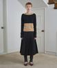 Simeteuligpeosenteu Classic Pleats Skirt / Black