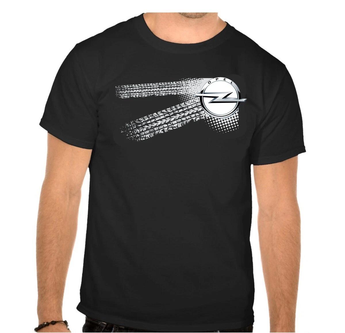 OPEL Auto Logo Car BLACK T-Shirt - 608- M