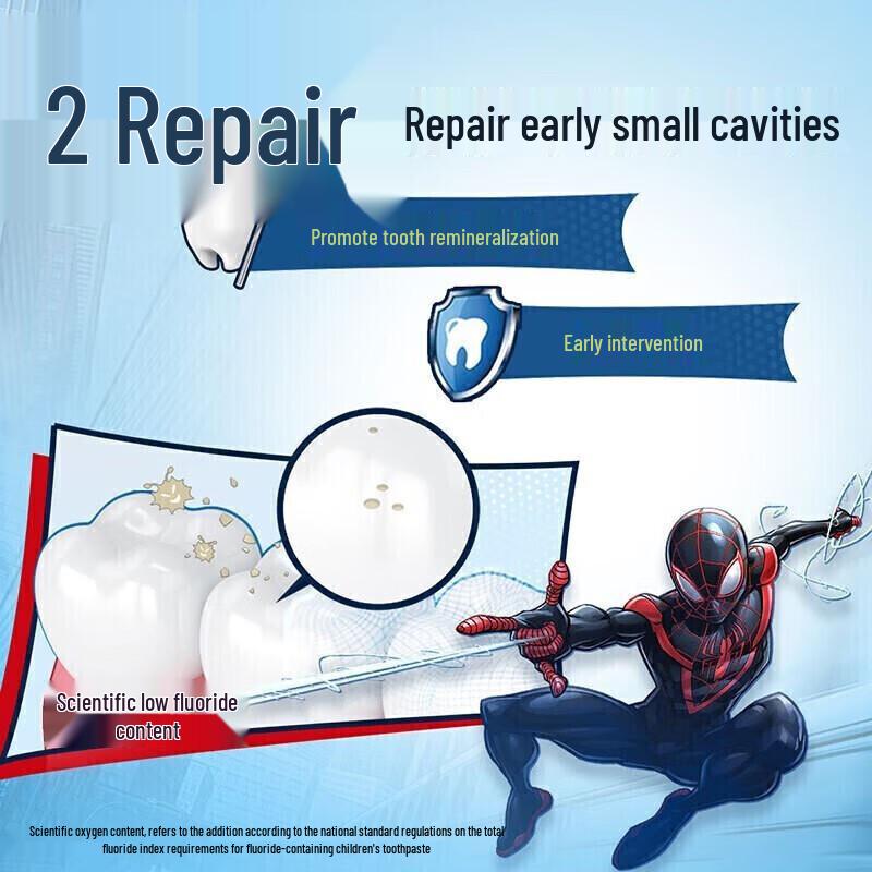 Crest Kids Spider-Man Fluoride Toothpaste 90g