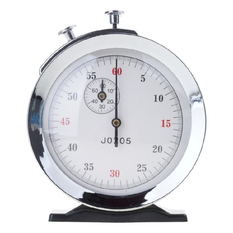 Multiurpose Mechanical Stopwatch Metal Timer Stop Clock Teaching Chronometer for Physics Experiments Athletic Training