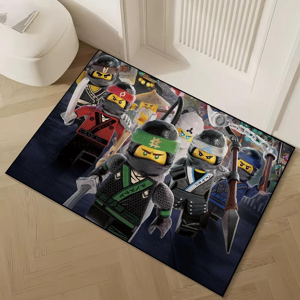 N-Ninjago-Funny Door Mat Welcome Non-slip Floor Bedroom Kitchen Bath Balcony Hallway Rug Home Decoration Carpet